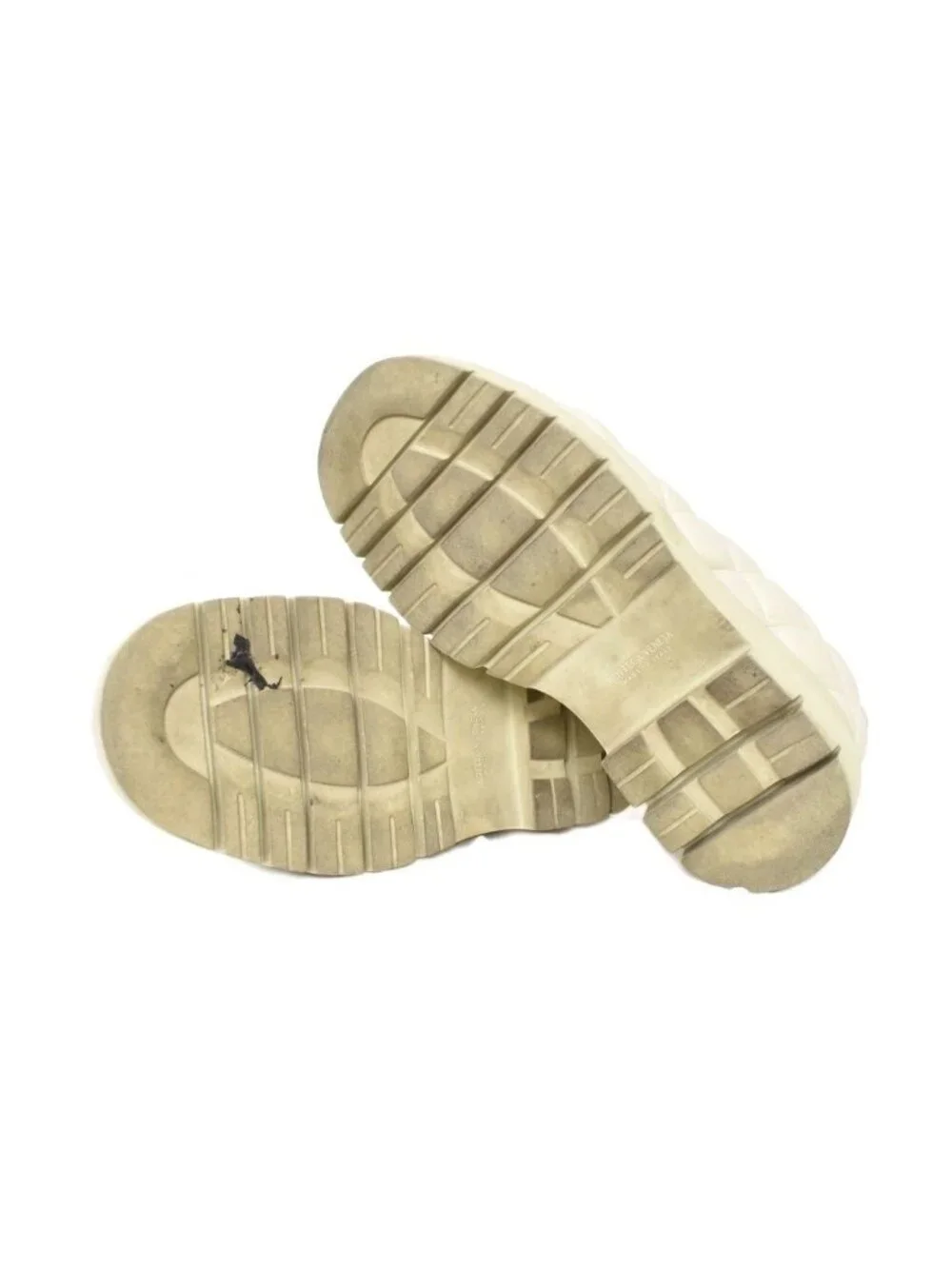 Bottega Veneta Quilted Slip on Sneakers 41 Ivory